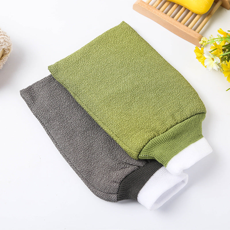 Magic free rub bath towel