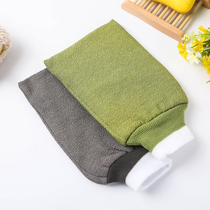 Magic free rub bath towel