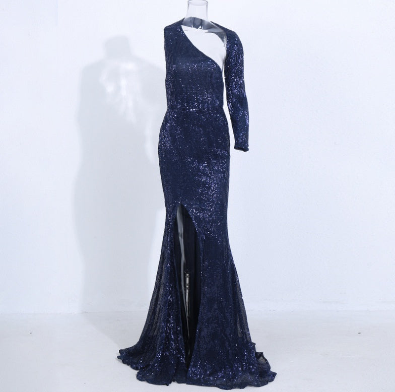 Aphrodite Around-The-Neck Spell-Bound Maxi Dress