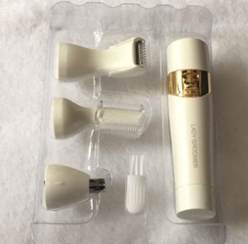 4IN1 women electric epilator portaable multi-functional electric hair removal shver callus remover