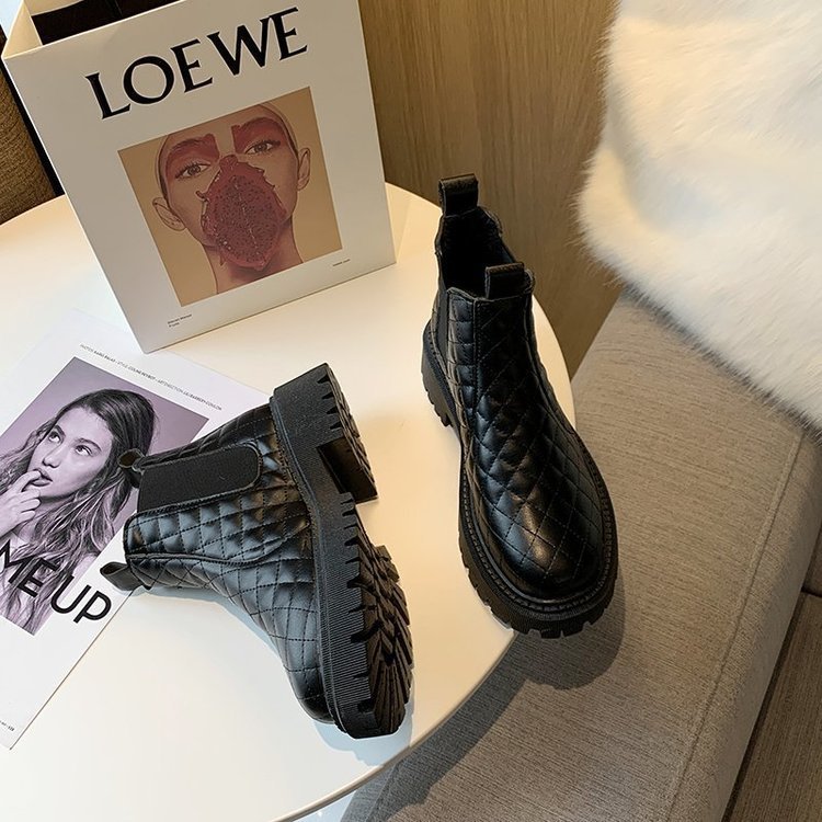 Plush Chelsea Fashion Snow Boots