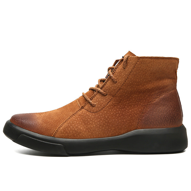 Plus Size Martin Boots Men's High Top