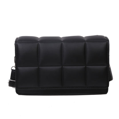 Fashion Ladies Shoulder Bag PU Small Square Bag Messenger Backpack