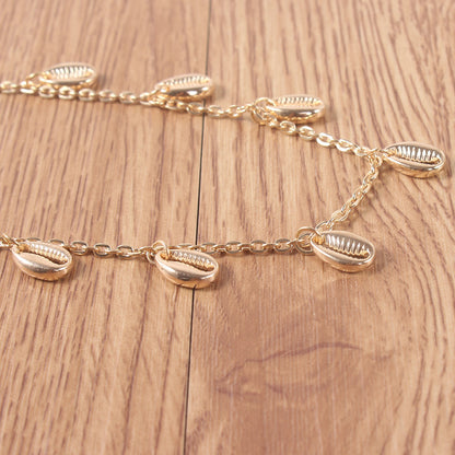 Shell Anklet Women Simple Temperament All-Match Beach Jewelry