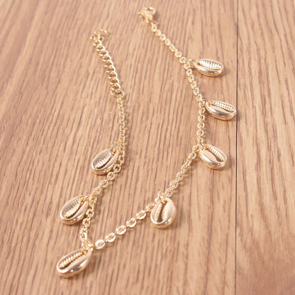 Shell Anklet Women Simple Temperament All-Match Beach Jewelry