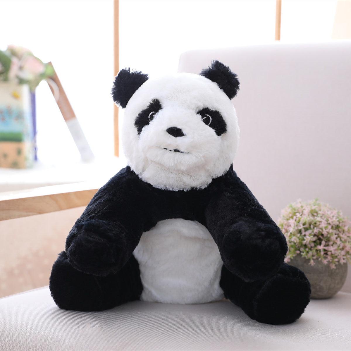Ins Net Red City Cute Panda Plush Toy Doll Children Sleeping Doll Birthday Gift