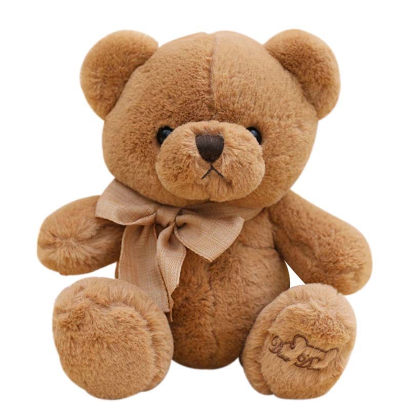 Cute Teddy Bear Plush Toy Hug Bear Doll Butterfly Bow Tie Bear Doll Ragdoll Girl Birthday Gift