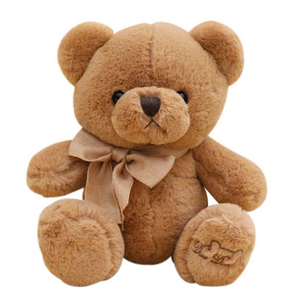 Cute Teddy Bear Plush Toy Hug Bear Doll Butterfly Bow Tie Bear Doll Ragdoll Girl Birthday Gift
