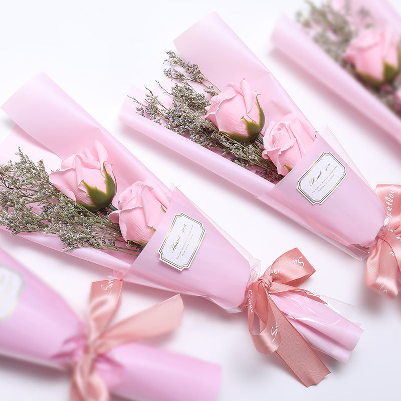 Mother's Day Gift Simulation Rose Eternal Flower Soap Flower