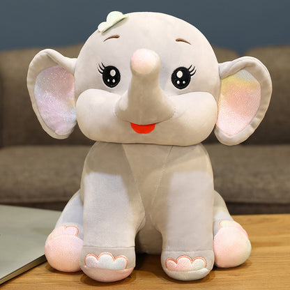 Creative Cute Elephant Doll Plush Toy Children Sleeping Pillow Vibrato Net Celebrity Doll Wholesale Cross-Border