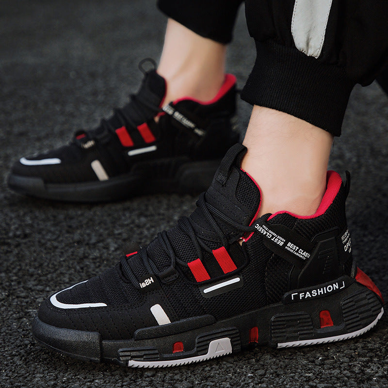 Casual Shoes Cross-Border New Breathable Basketball Shoes Mandarin Duck Men'S Shoes