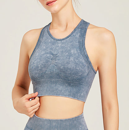 Seamless Sports Bra Running Shockproof Vest Women's Sports Underwear Yoga Wear