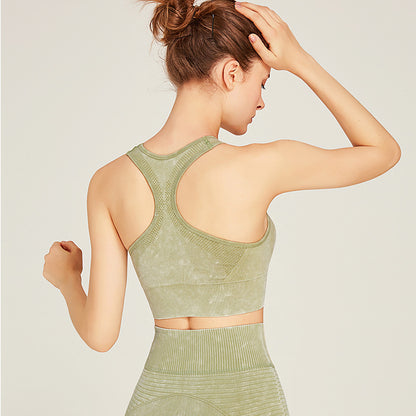 Seamless Sports Bra Running Shockproof Vest Women's Sports Underwear Yoga Wear