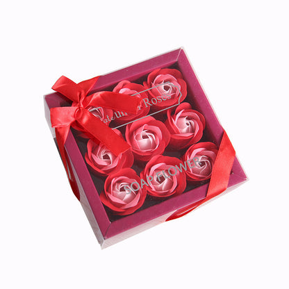 Rose Soap Flower Gift Box Creative Activity Small Gift