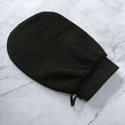 Black Rough Sand Massage Double-sided Back Rubbing Bath Towel To Rub Back