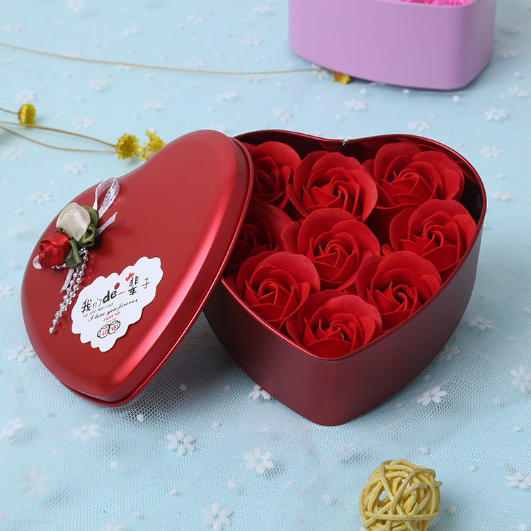 Rose Soap Flower Gift Box Creative Activity Small Gift