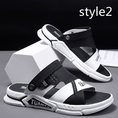 Sandals Beach Sandals Leisure Deodorant Driving Trend Outside Slippers