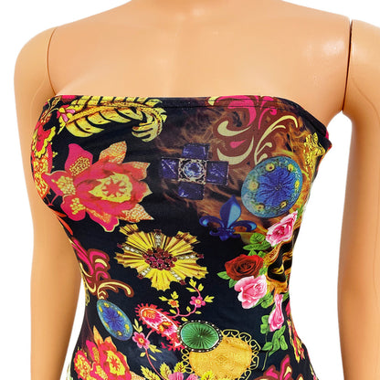 Sexy Tight-Fitting Breast-Wrapped Women Hip Dress