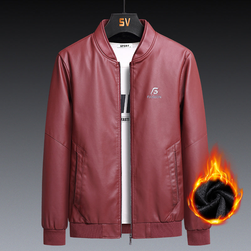 Slim Fit Stand Collar All Match Jacket