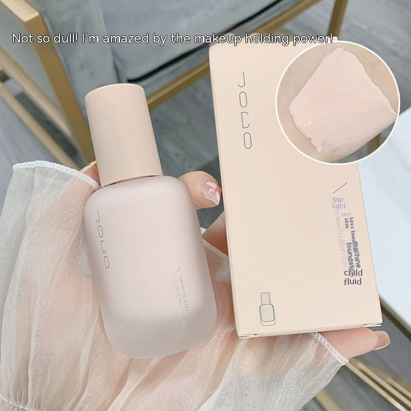 Light Yarn Skin Beauty Liquid Foundation Lightweight Moisturizing Long-lasting Concealer Waterproof And Sweat-proof