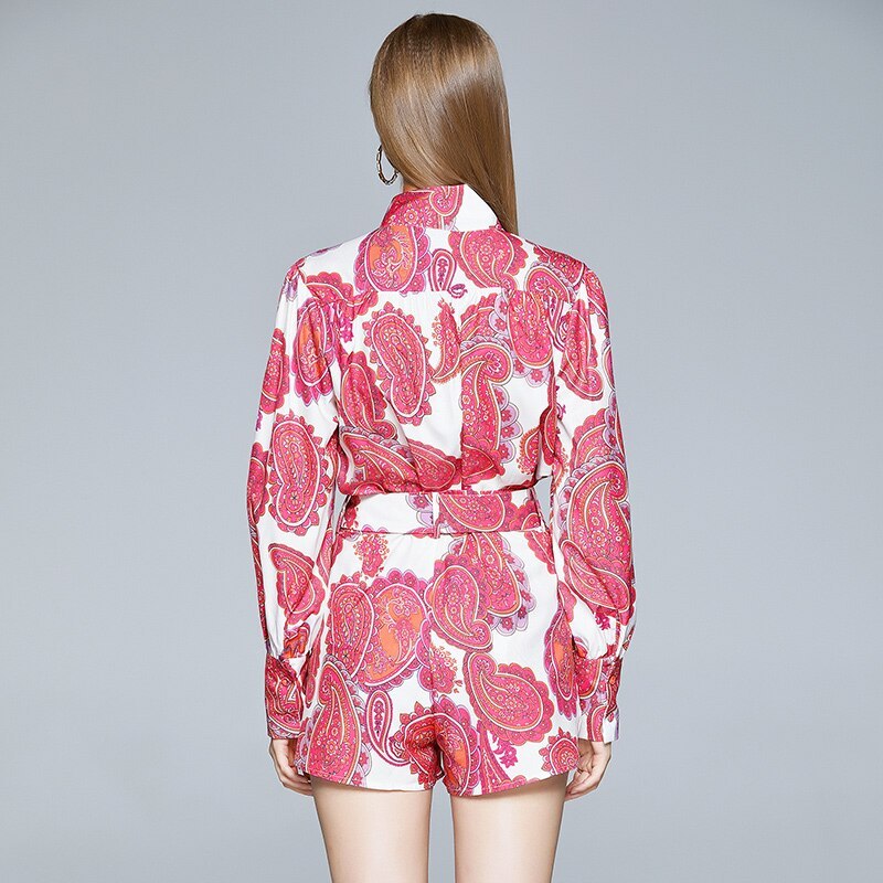 Women's floral suit