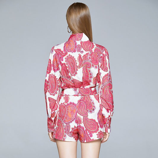 Women's floral suit