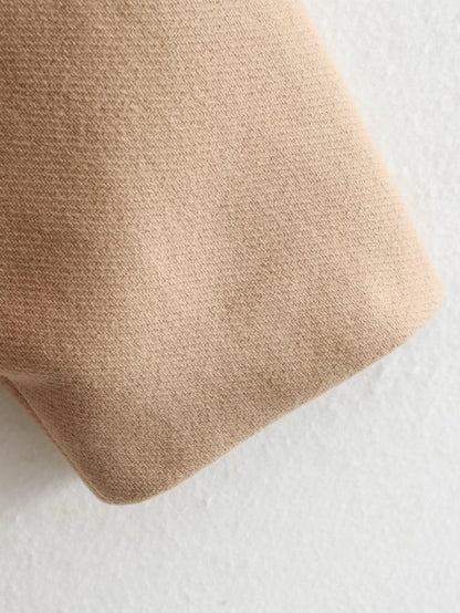 Women's Fall Winter Fashion Lapel Loose Woolen Coat Outerwear