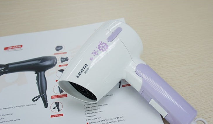 Hair dryer home small power dormitory student mini portable folding small hair dryer tube cold bedroom female