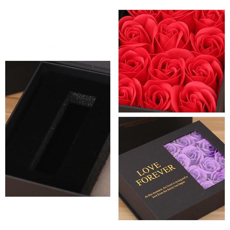 Flip Top Soap Everlasting Rose Lipstick Gift Box