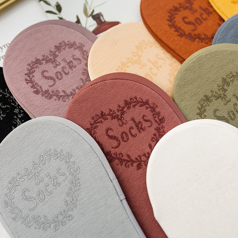 Ice Silk Socks Women's Boat Socks Summer Thin Cotton Bottom