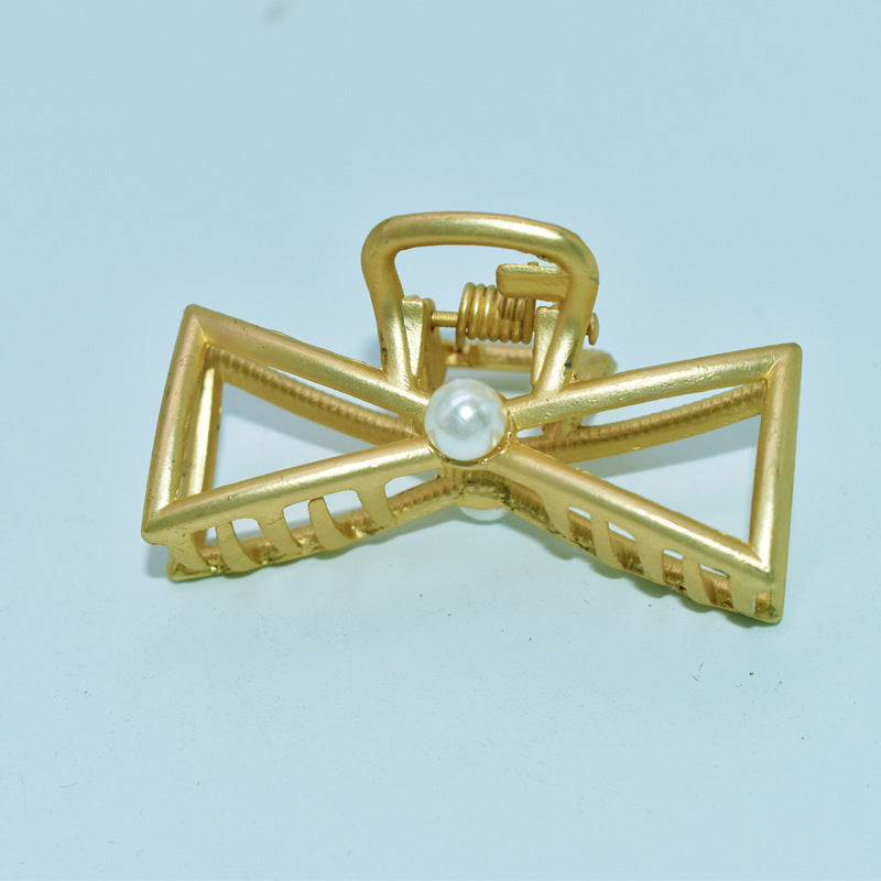 Golden hair accessory hair clip