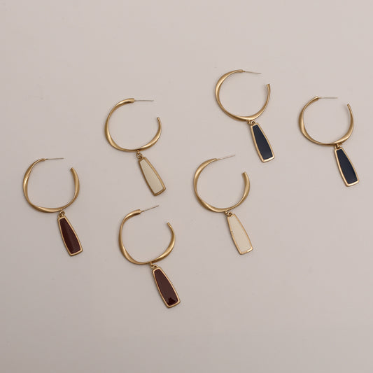 Earrings Korean Minimalist Temperament All-match Earrings Women
