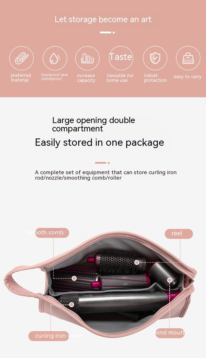 Travel Portable Hair Curler Hair Dryer Storage Bag