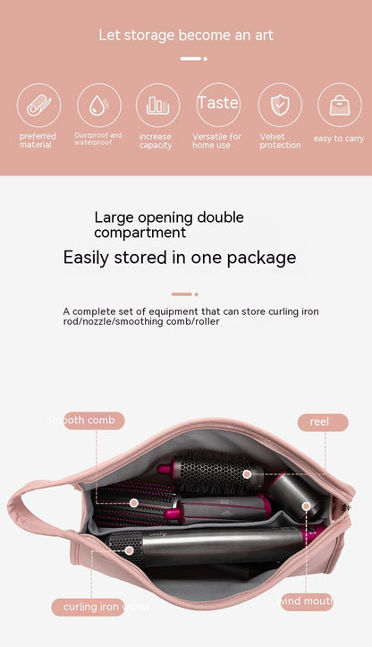 Travel Portable Hair Curler Hair Dryer Storage Bag