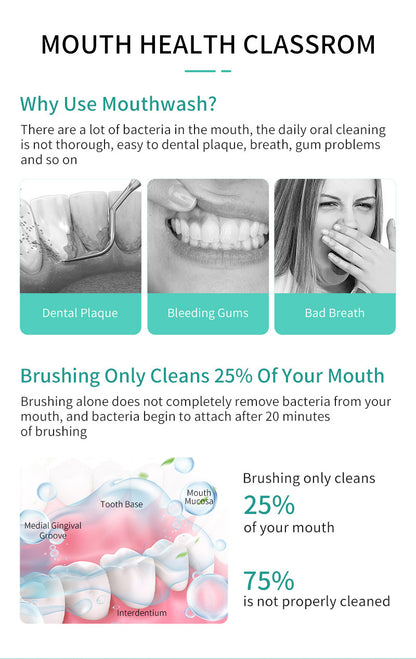 Breath Care Clean Bacteria Mouthwash