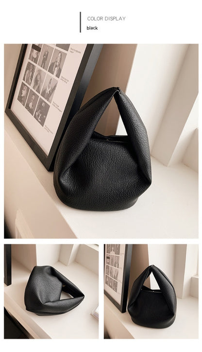 High-grade Crossbody Portable Pleated Cloud Bag For Women