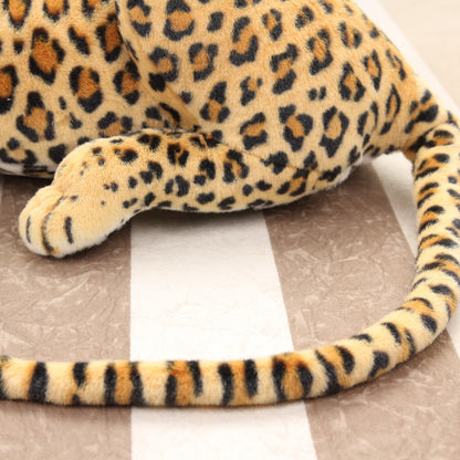 Simulation animal plush toy leopard leopard doll