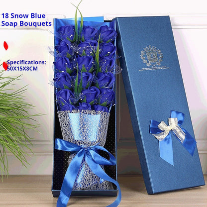 Creative And Practical Rose Soap Bouquet Gift Box