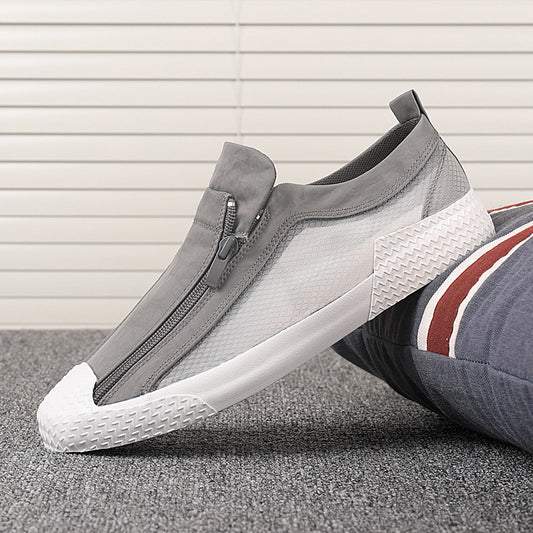 Trendy casual canvas sneakers