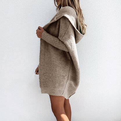 Loose knit cardigan