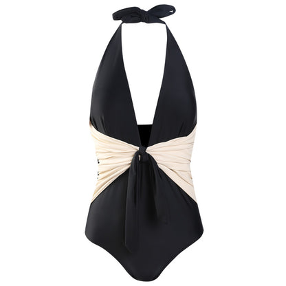 Women's retro one-piece bikini