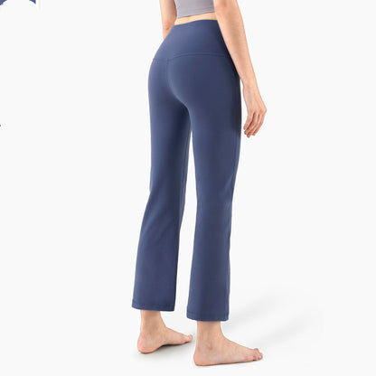 Nude casual fitness pants