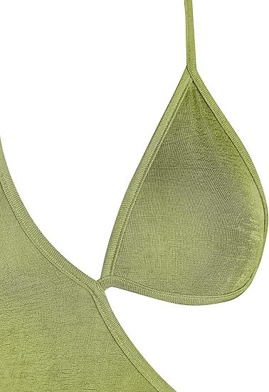 Women Sexy Bodycon Party Dresses Backless Spaghetti Straps Bra Cutout Jersey Halter Naughty Clubwear