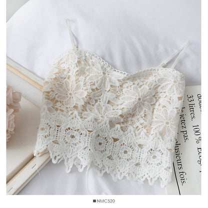 Short off shoulder sleeveless top