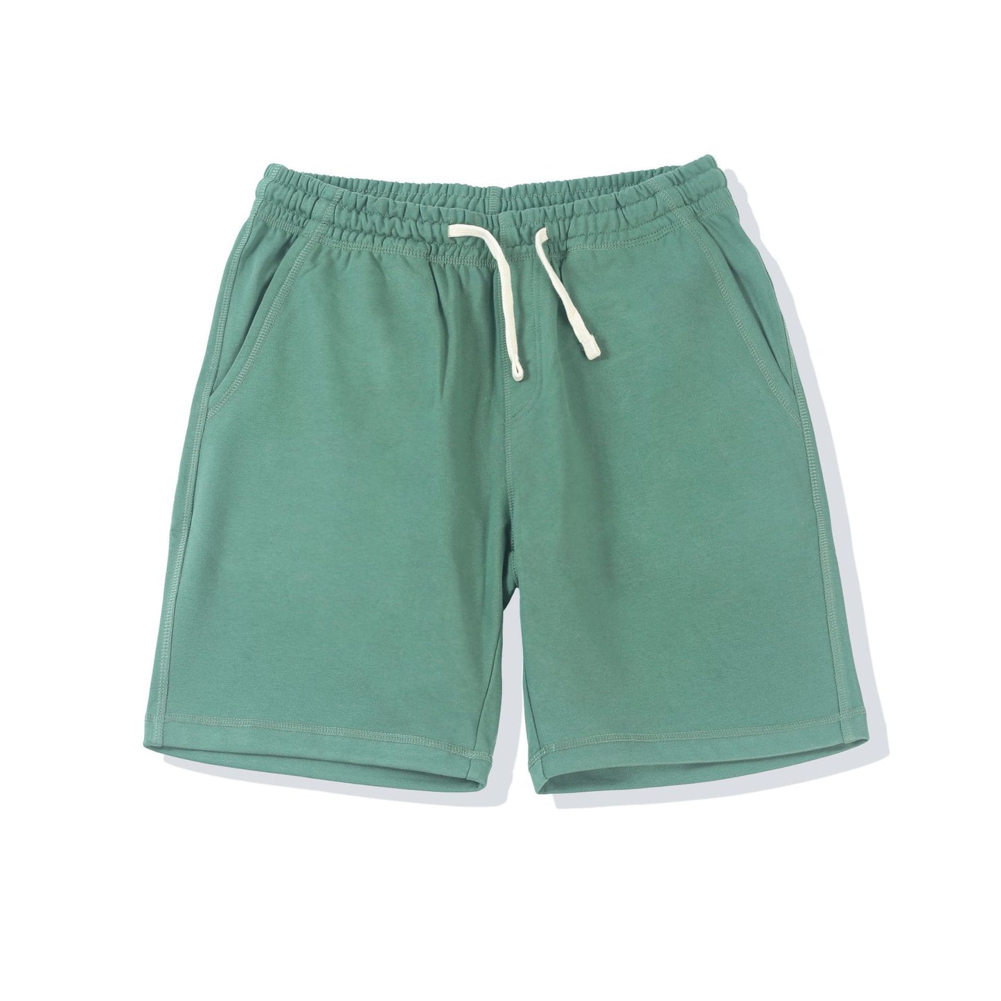 Short Pants, Drawstring Loose Casual Pants, Solid Color Men's Sports Casual Shorts
