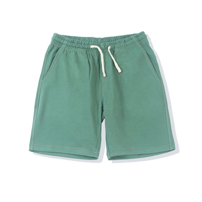 Short Pants, Drawstring Loose Casual Pants, Solid Color Men's Sports Casual Shorts