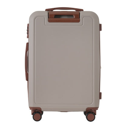 4 Piece Luggage Set With Compression Packing Cubes For Suitcase Expanable Spinner Wheels Lightweight Suitcase With TSA Lock 16 IN 20IN 24IN 28IN