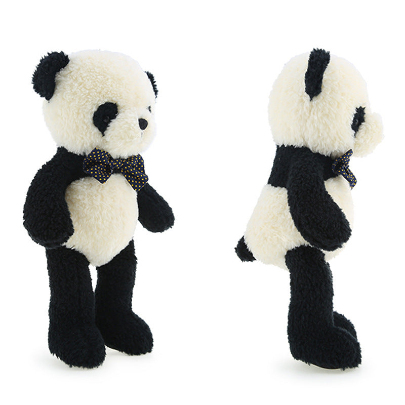 Panda plush toy doll
