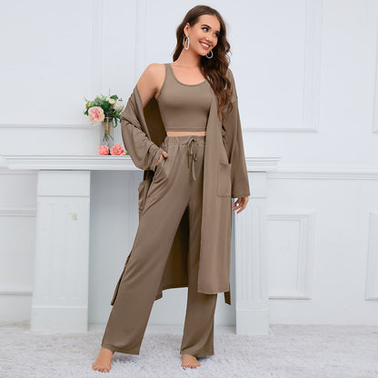 Wide Leg Pants Suit