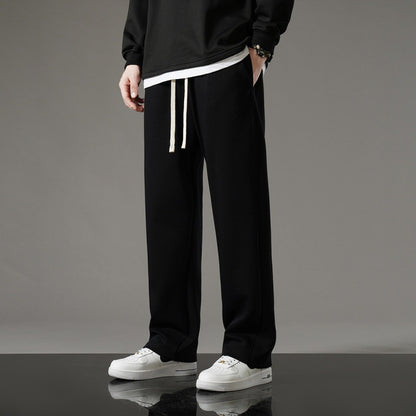 Men's All-match Flat-leg Casual Pants